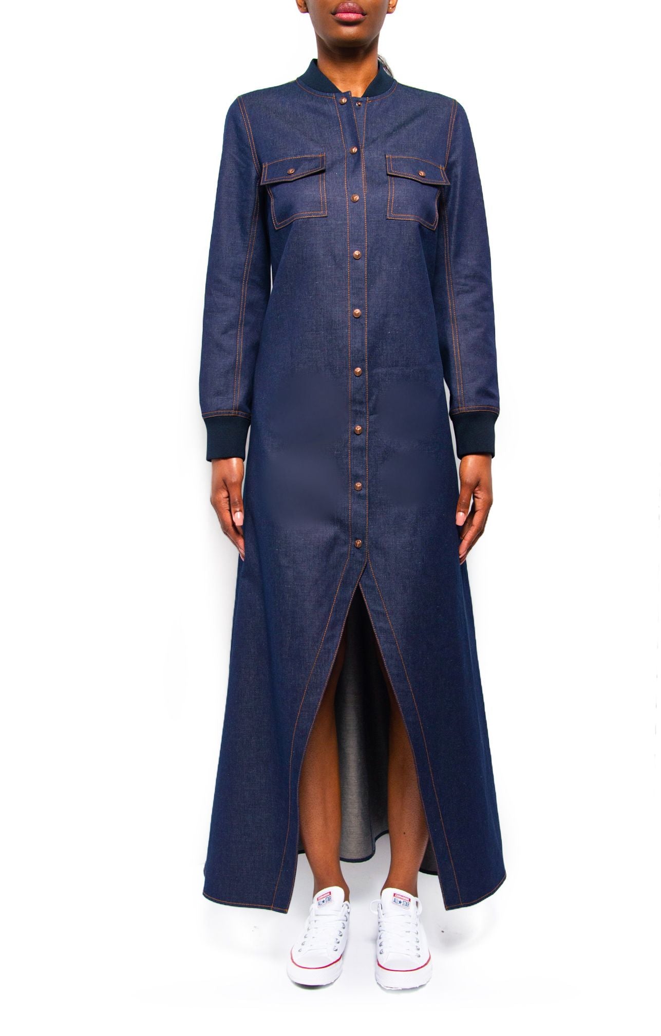 Bloom Denim Dress