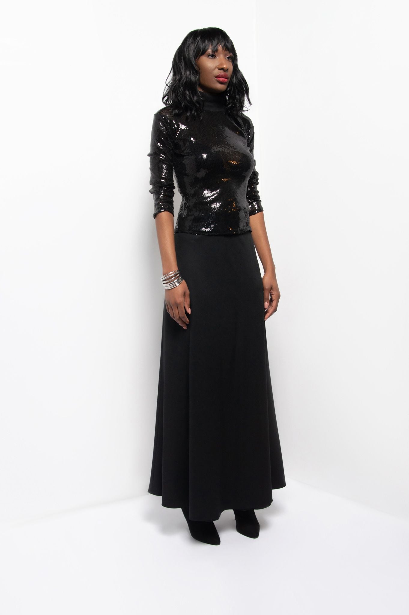 Sade Bias Cut Skirt