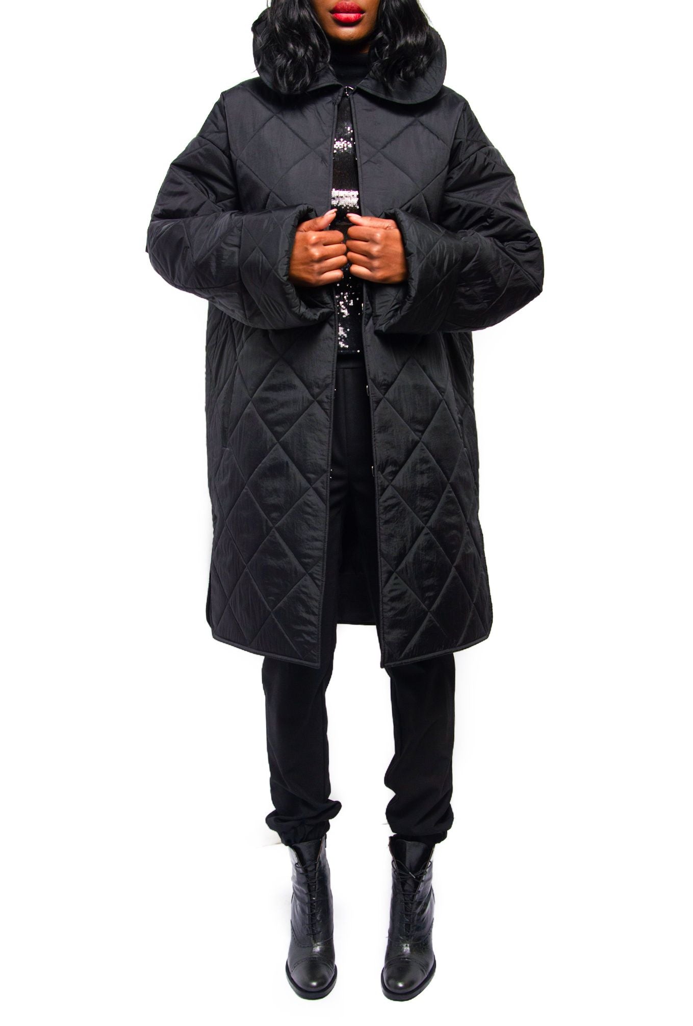 Black Puffer Coat